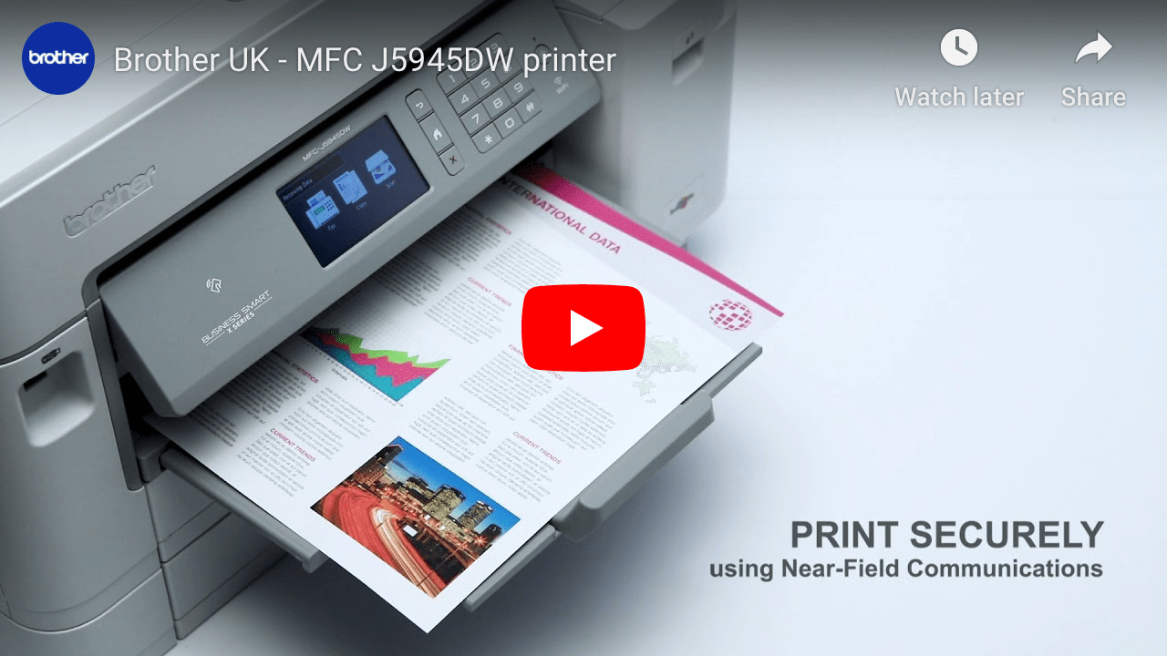 MFC-J5945DW Tintenstrahldrucker A3 7